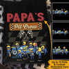 Father&#39;s Day Sport Car Racing Custom T Shirt Papa&#39;s Pit Crew Personalized Gift - PERSONAL84