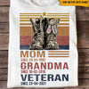 Female Veteran Custom Shirt Mom Grandma Veteran Personalized Gift - PERSONAL84