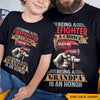 FireFighter Custom Shirt Being A Firefighter Is A Choice Being A Grandpa Is An Honor Personalized Gift - PERSONAL84