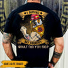 Firefighter Custom Shirt I Served My Country What Did You Do Personalized Gift - PERSONAL84