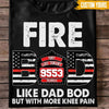 Firefighter Gift Custom T Shirt Fire Bod Like Dad Bod But With Bigger Balls Personalized Gift For Father&#39;s Day - PERSONAL84