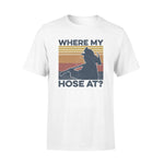 Firefighter Where's My Hoes At Funny - Standard T-shirt - PERSONAL84