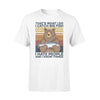 Fishing Bear Catch Big Fish Hate People - Standard T-shirt - PERSONAL84