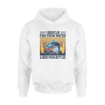 Fishing, Beer I Rescue Fish From Water Beer From Bottles - Standard Hoodie - PERSONAL84