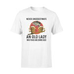 Fishing, Beer Lady Fishing Beer - Standard T-shirt - PERSONAL84