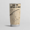 Fishing Custom Tumbler Holy Mackerel You&#39;re One Great Dad No Trout About It Happy Father&#39;s Day Personalized Gift - PERSONAL84