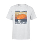 Flying Disc, Ultimate (sport) I Am A Cutter- Standard T-shirt - PERSONAL84