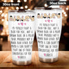 Friend Custom Tumbler Funny I Would Fight A Bear For You Personalized Gift - PERSONAL84