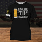 Veteran Custom All Over Printed Shirt Just The Tip I Promise Personalized Gift