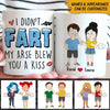 Funny Couple Custom Mug Couples I Didn&#39;t Fart My Arse Blew You A Kiss Personalized Valentine&#39;s Day Gift For Couple - PERSONAL84
