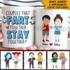 Funny Couple Custom Mug Couples That Fart Stay Together Personalized Valentine&#39;s Day Gift For Couple - PERSONAL84
