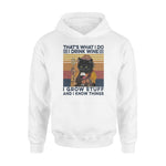 Gardening, Black Cat That's What I Do - Standard Hoodie - PERSONAL84