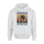 Gardening, Black Cat That's What I Do - Standard Hoodie - PERSONAL84