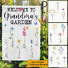 Gardening Mother&#39;s Day Custom Garden Plag Grandma&#39;s Garden Personalized Gift - PERSONAL84