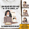Gatos Livro Custom Portuguese T Shirt A Woman Cannot Survive On Books Alone She Also Needs A Cat Personalized Gift - PERSONAL84