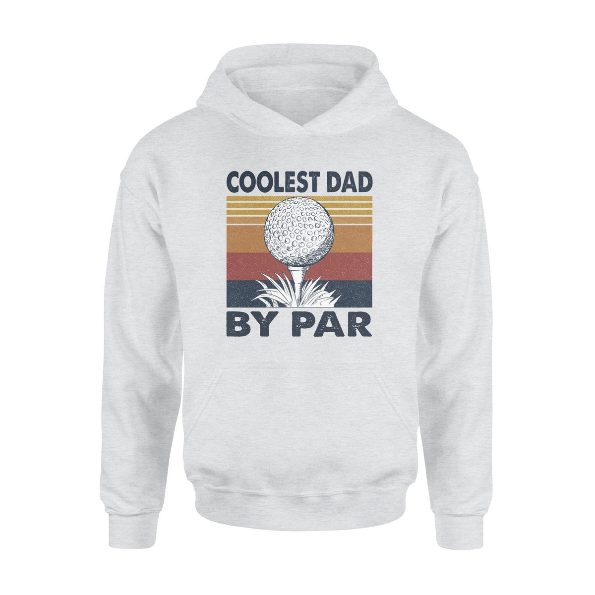 Golf Collest Dad By Par - Standard Hoodie - PERSONAL84