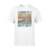 Golf Grip It Rip It Sip It Golf - Standard T-shirt - PERSONAL84