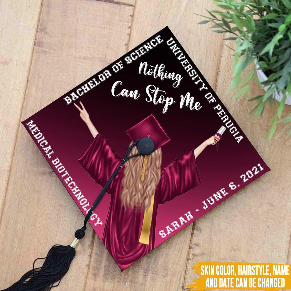 Graduation Custom Cap University And Emphasis Personalized Gift - PERSONAL84