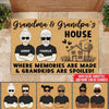 Grandma Custom Doormat Grandkids Welcome Parents By Appointment Personalized Gift - PERSONAL84