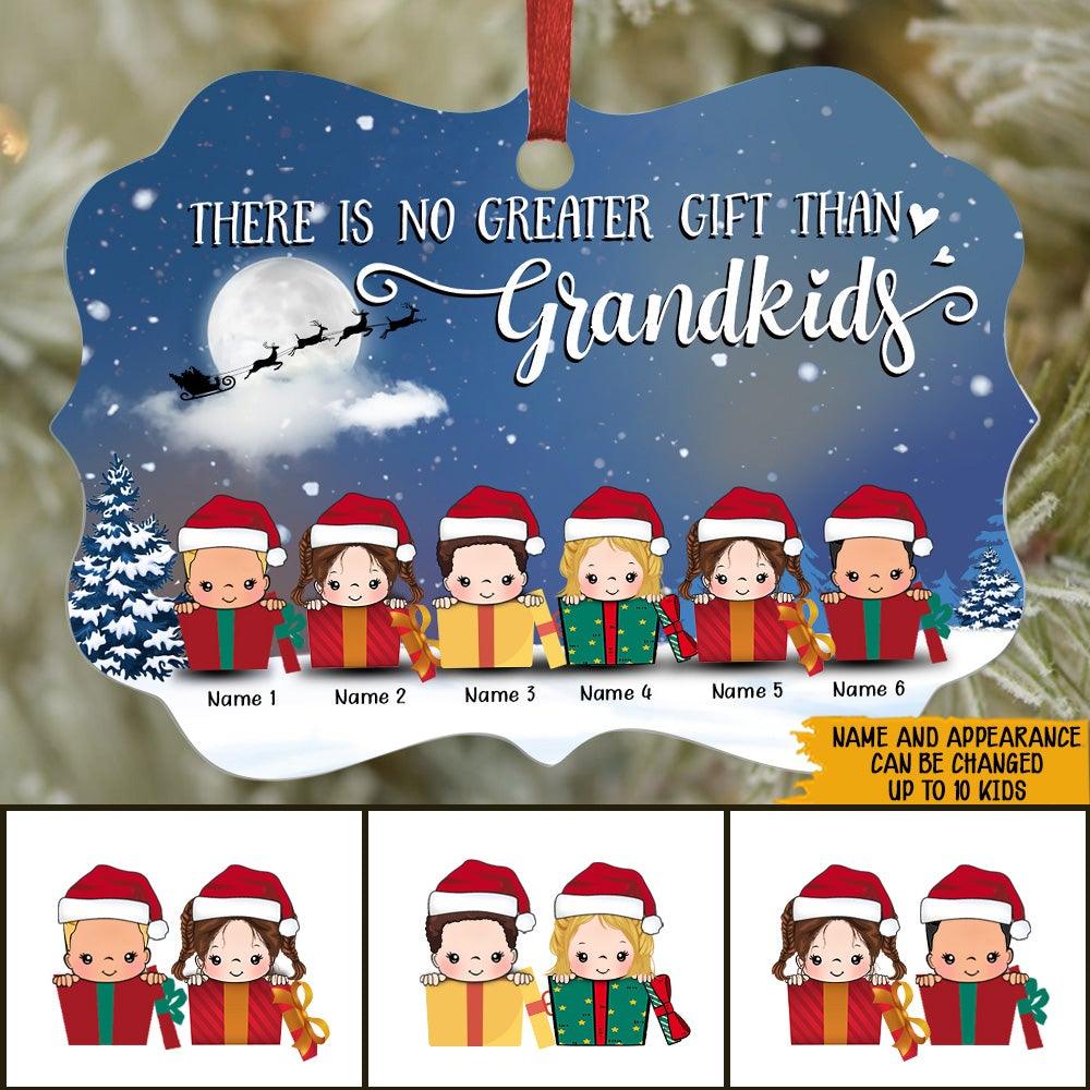 Grandma Custom Ornament There Is No Greater Gift Than Grandkids Personalized Christmas Gift - PERSONAL84