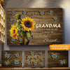 Grandma Custom Poster Being A Grandma Doesn&#39;t Make Me Old Personalized Gift - PERSONAL84