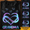Grandma Custom Shirt Being A Grandma Makes My Life Complete Personalized Gift - PERSONAL84