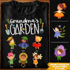 Grandma Custom T Shirt Grandma&#39;s Garden Personalized Gift - PERSONAL84