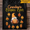 Grandma Custom T Shirt Grandma&#39;s Pumpkin Patch Personalized Gift Halloween - PERSONAL84