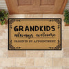 Grandma Doormat Grandkids Always Welcome Parents By Appointment - PERSONAL84