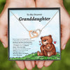 Grandma Necklace To My Granddaughter Never Forget That I Love You Gift For Grandkids - PERSONAL84