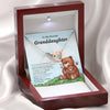Grandma Necklace To My Granddaughter Never Forget That I Love You Gift For Grandkids - PERSONAL84