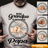 Grandpa Custom T Shirt Being Papa Is Priceless Personalized Gift - PERSONAL84