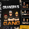 Grandpa Custom T Shirt Grandpa&#39;s Gang Personalized Gift - PERSONAL84