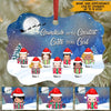 Grandparent Custom Ornament Grandkids Are The Greatest Gifts From God Personalized Christmas Gift - PERSONAL84