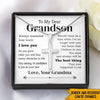 Grandson Custom Necklace My Dear Grandson Personalized Gift - PERSONAL84