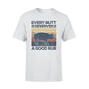 Grilling Every Butt Deserves A Good Rub Funny- Standard T-shirt - PERSONAL84