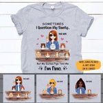 Guinea Pig Custom T Shirt My Guinea Pigs Told Me I'm Fine Personalized Gift - PERSONAL84