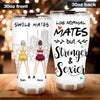 Gym Bestie Custom Tumbler Swole Mates Sisters Personalized Gift - PERSONAL84