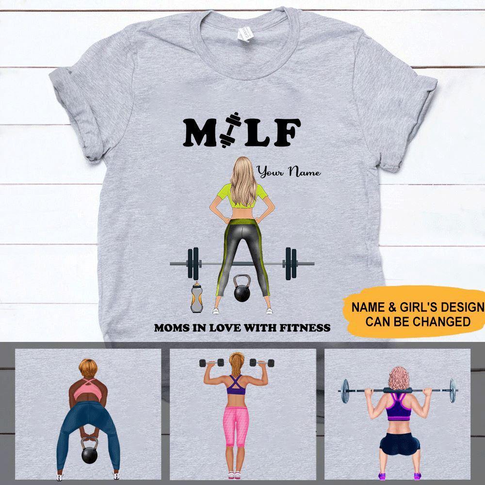 Gym Custom Moms In Love With Fitness Personalized Gift - PERSONAL84