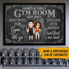 Gym Custom Poster And Into The Gym I Go To Lose My Mind And Find My Soul Personalized Gift For Gymer