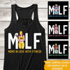 Gym Custom Tank Top Moms In Love With Fitness Personalized Gift - PERSONAL84