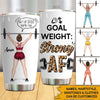 Gym Custom Tumbler Shut Up Legs You Are Fine Personalized Gift - PERSONAL84