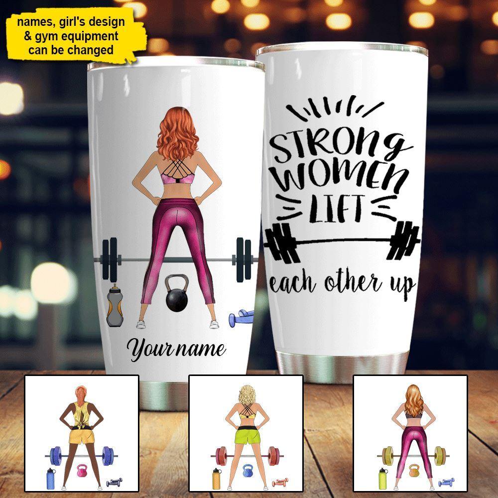 A strong Woman Tumbler