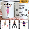 Gym Mug Customized A Girl With Goals - PERSONAL84