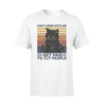 Hairstylist, Cat Cat I Get Paid To Cut People - Standard T-shirt - PERSONAL84