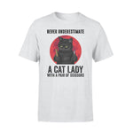 Hairstylist Cat Lady With A Pair Of Scissors - Standard T-shirt - PERSONAL84