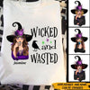Halloween Funny Custom Shirt Wicked And Wasted Personalized Gift - PERSONAL84