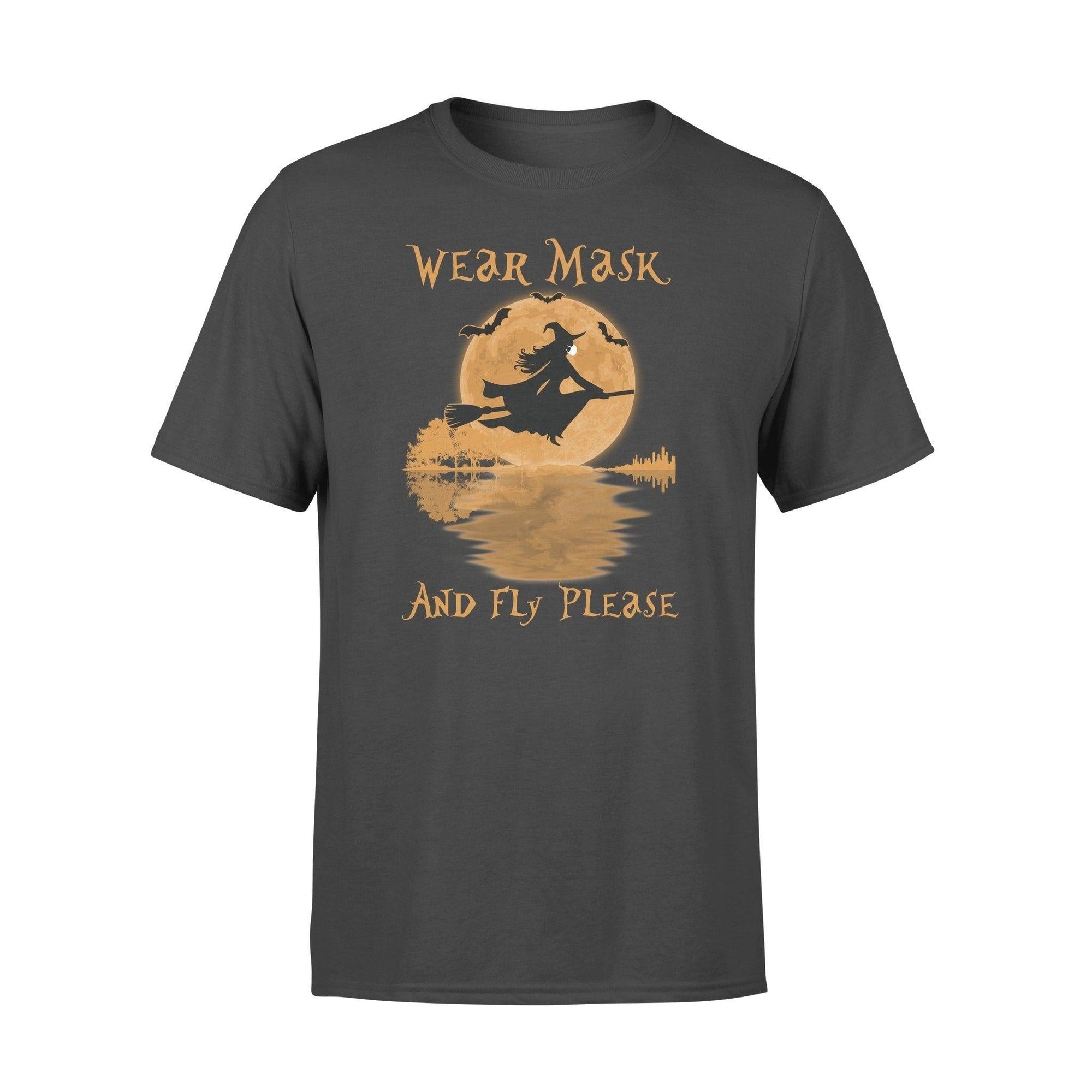 Halloween, Witch Witch Wear Mask And Fly - Standard T-shirt - PERSONAL84