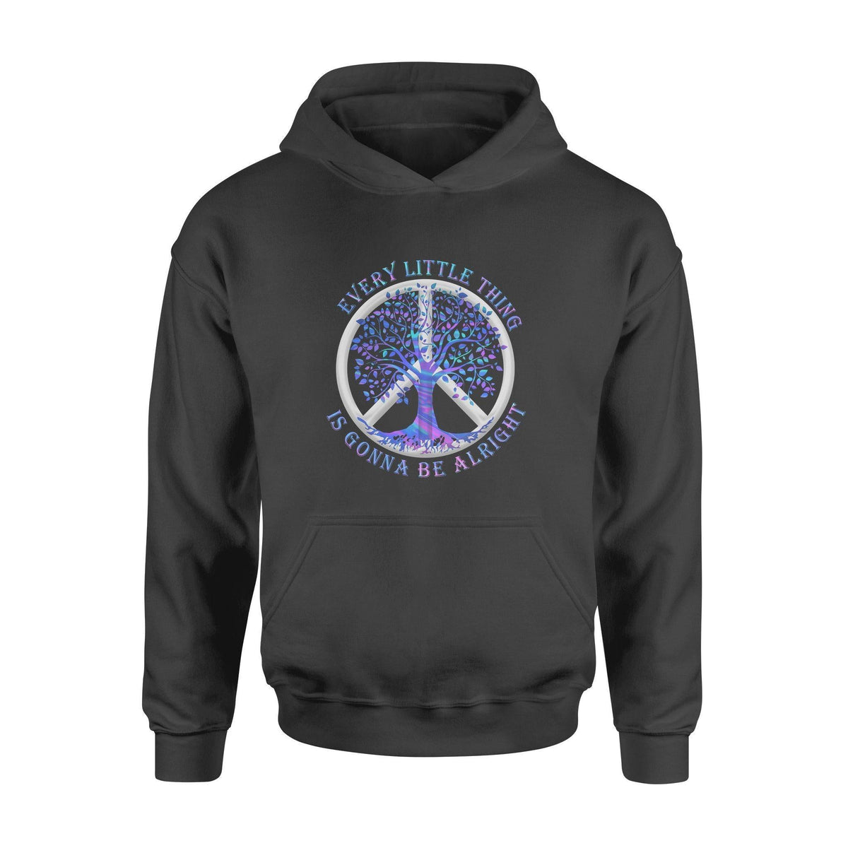 Hippie Every Little Thing Is Gonna Be Alright- Standard Hoodie - PERSONAL84