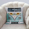 Hippie Pillow Customized Pillow Hippie Mental Car Personalized Gift - PERSONAL84